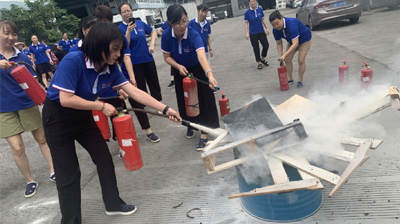 2021 员工消防知识培训 及其消防演习